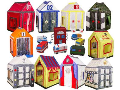 Игровой домик Мегаполис - набор для детского сада